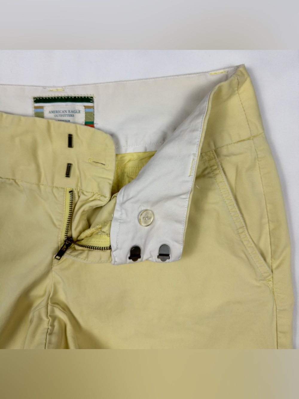 Y2K American Eagle Low Rise Wide Leg Trousers - Picture 8 of 9